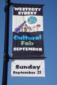 Westcott Street Cultural Fair street banner (File Photo)