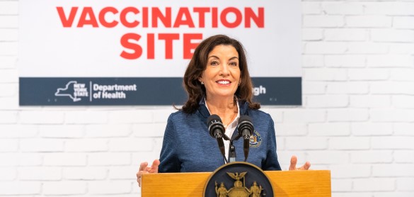 NYS Vaccination Site_Gov Hochul