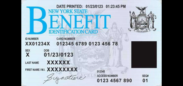 New York State Benefit ID Card